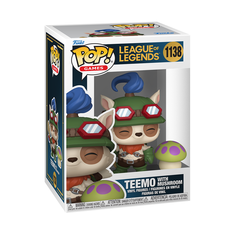 Funko Pop! Games: League Of Legends - Gwen / Lux / Yasuo / Teemo