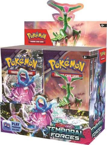 POKEMON - SCARLET AND VIOLET - TEMPORAL FORCES - BOOSTER BOX