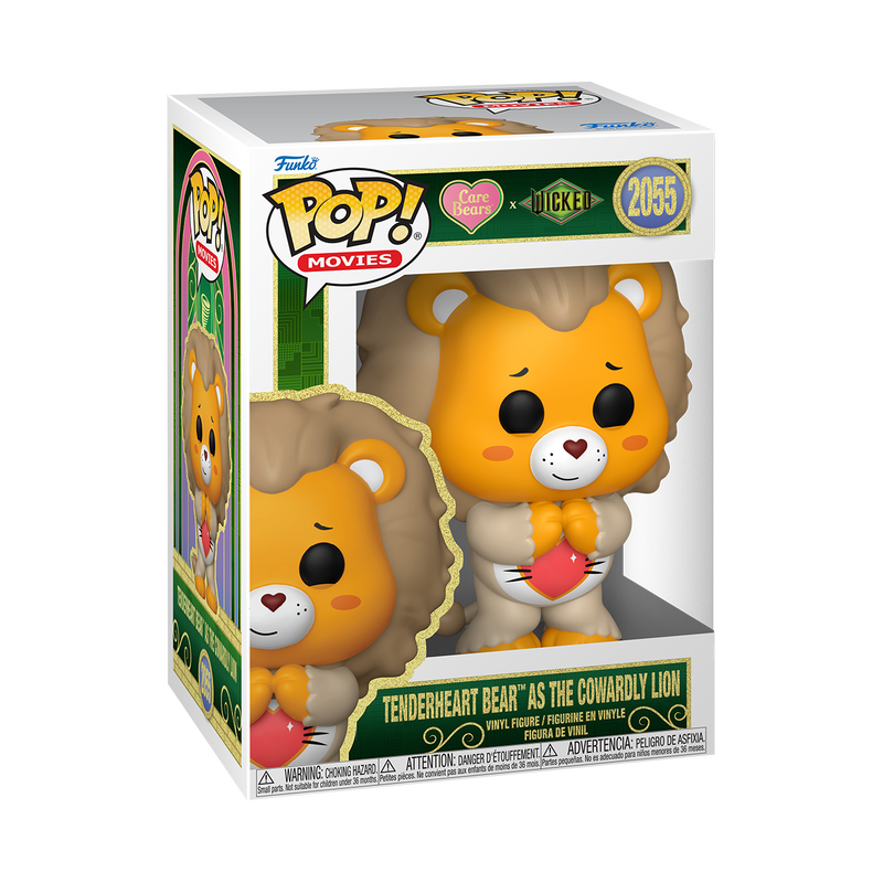 Funko Pop! Care Bears x Wicked - Grumpy Bear (Tin Man) / Tenderheart (Cowardly Lion) / Funshine (Scarecrow) / Love-A-Lot (Glinda) / Good Luck (Elphaba) *PREORDER*