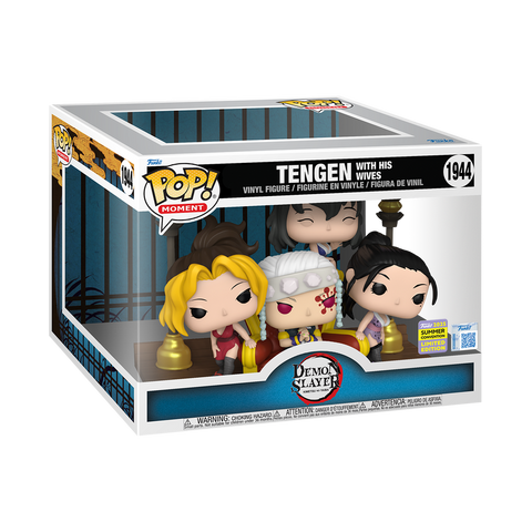 Funko Pop! Anime: Demon Slayer - Tengen Uzui with His Wives #1944 [2025 SDCC Summer Convention Exclusive] *PREORDER*