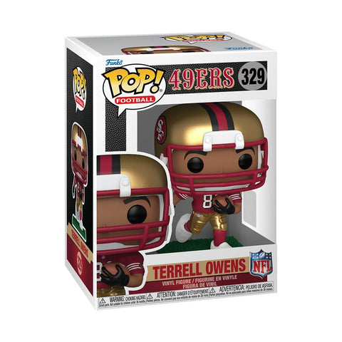 Funko Pop! Sports: NFL - Terrell Owens (49ers) #329 *PREORDER*