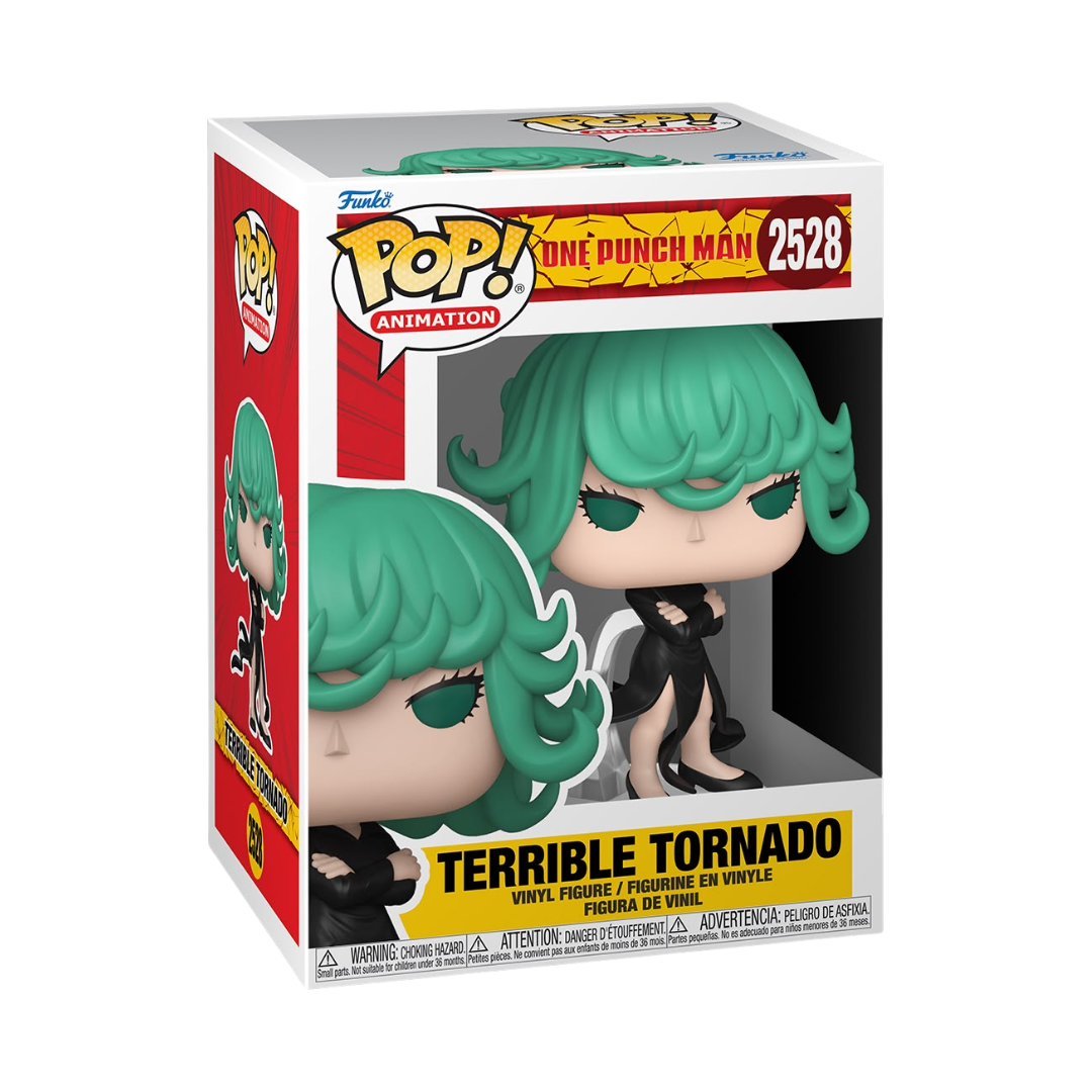 Funko Pop! Anime: One Punch Man - Saitama / Genos / Garou / Speed-O'-Sound Sonic / Terrible Tornado *PREORDER*