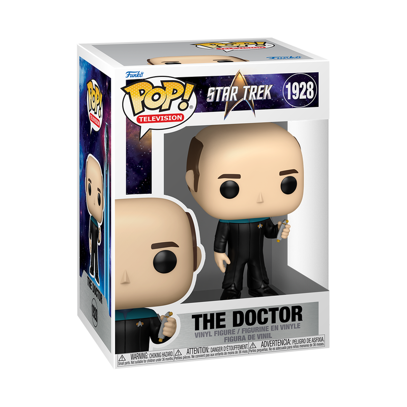 Funko Pop! Movies: Star Trek - The Doctor / Seven Of Nine (Metallic) / Worf / Geordi LaForge / Benjamin Sisko *PREORDER*