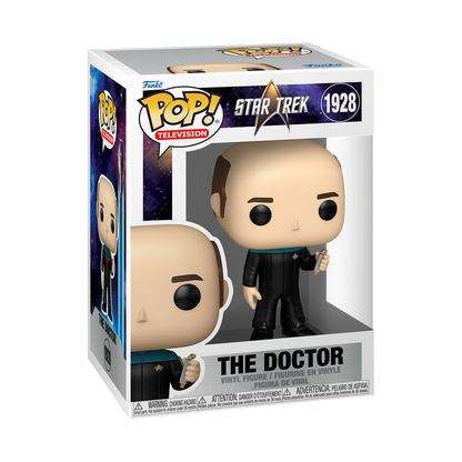 Funko Pop! Movies: Star Trek - The Doctor / Seven Of Nine (Metallic) / Worf / Geordi LaForge / Benjamin Sisko *PREORDER*