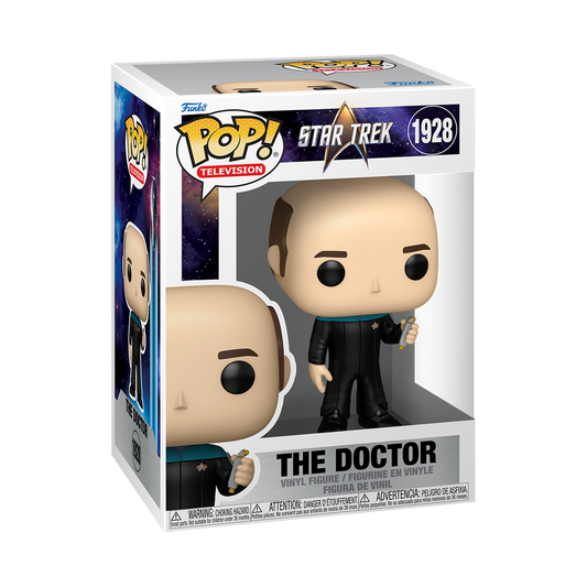 Funko Pop! Movies: Star Trek - The Doctor / Seven Of Nine (Metallic) / Worf / Geordi LaForge / Benjamin Sisko *PREORDER*