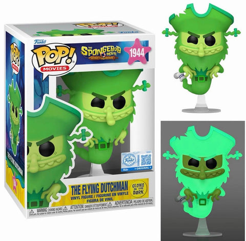 Funko Pop! Television: Spongebob Squarepants - The Flying Dutchman #1944 [Funko Special Edition - GITD] *PREORDER*