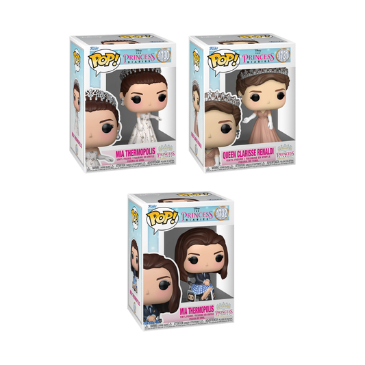 Funko Pop! Movies: The Princess Diaries - Mia (Transformation) / Queen Clarisse / Mia Thermopolis *PREORDER*
