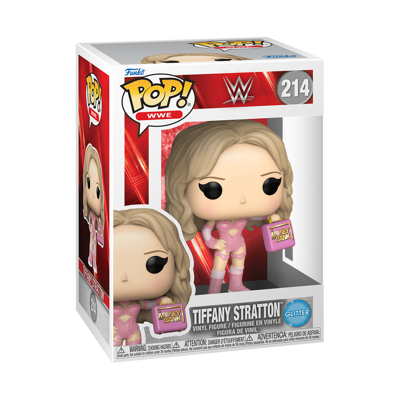 Funko Pop! Sports: WWE - Tiffany Stratton (Glitter) #214 *PREORDER*