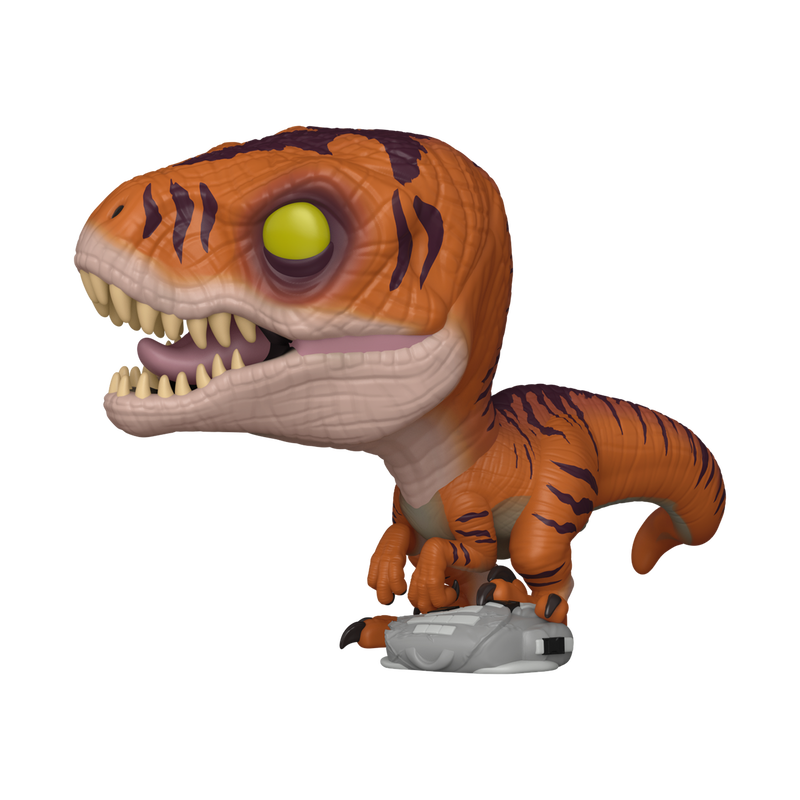 Funko Pop! Movies: Jurassic Park - Alpha Raptor / Baby Stegosaurus / Premium! Compsognathus / Tiger Raptor *PREORDER*