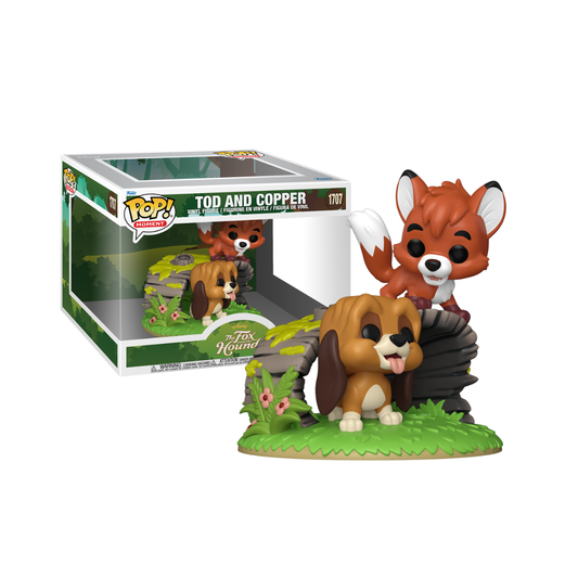 Funko Pop! Disney: The Fox And The Hound - Moment! Tod And Cooper #1707 *PREORDER*