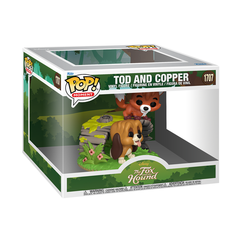 Funko Pop! Disney: The Fox And The Hound - Moment! Tod And Copper #1707 *PREORDER*