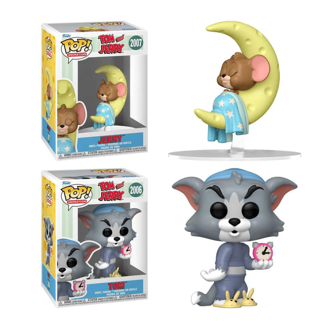Funko Pop! Animation: Tom And Jerry - Tom #2006 / Jerry #2007