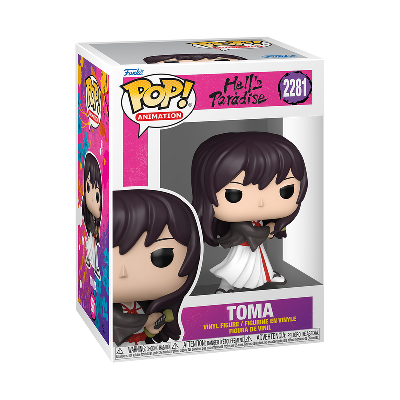 Funko Pop! Anime: Hell's Paradise - Yuzuriha / Toma / Sagiri / Gabimaru / Chobe / Gabimaru (Combat Stance) / Shion