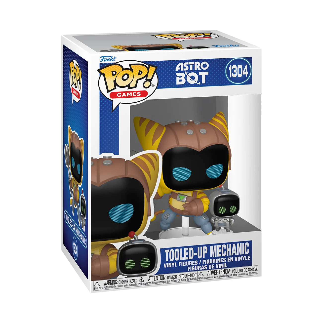 Funko Pop! Games: Astro Bot - Barkster / Dad Of Boy / Machine Hunter / Tooled-Up Mechanic / Ezo Onryo [Exclusive] *PREORDER*