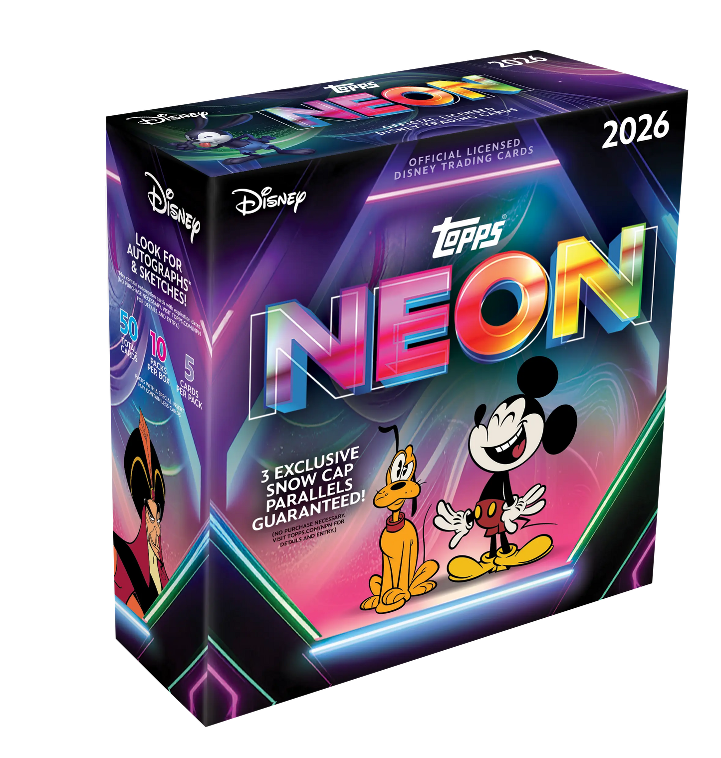 Topps: Disney - 2026 Neon Mega Box