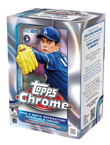 2025 Topps Chrome Baseball Value Box