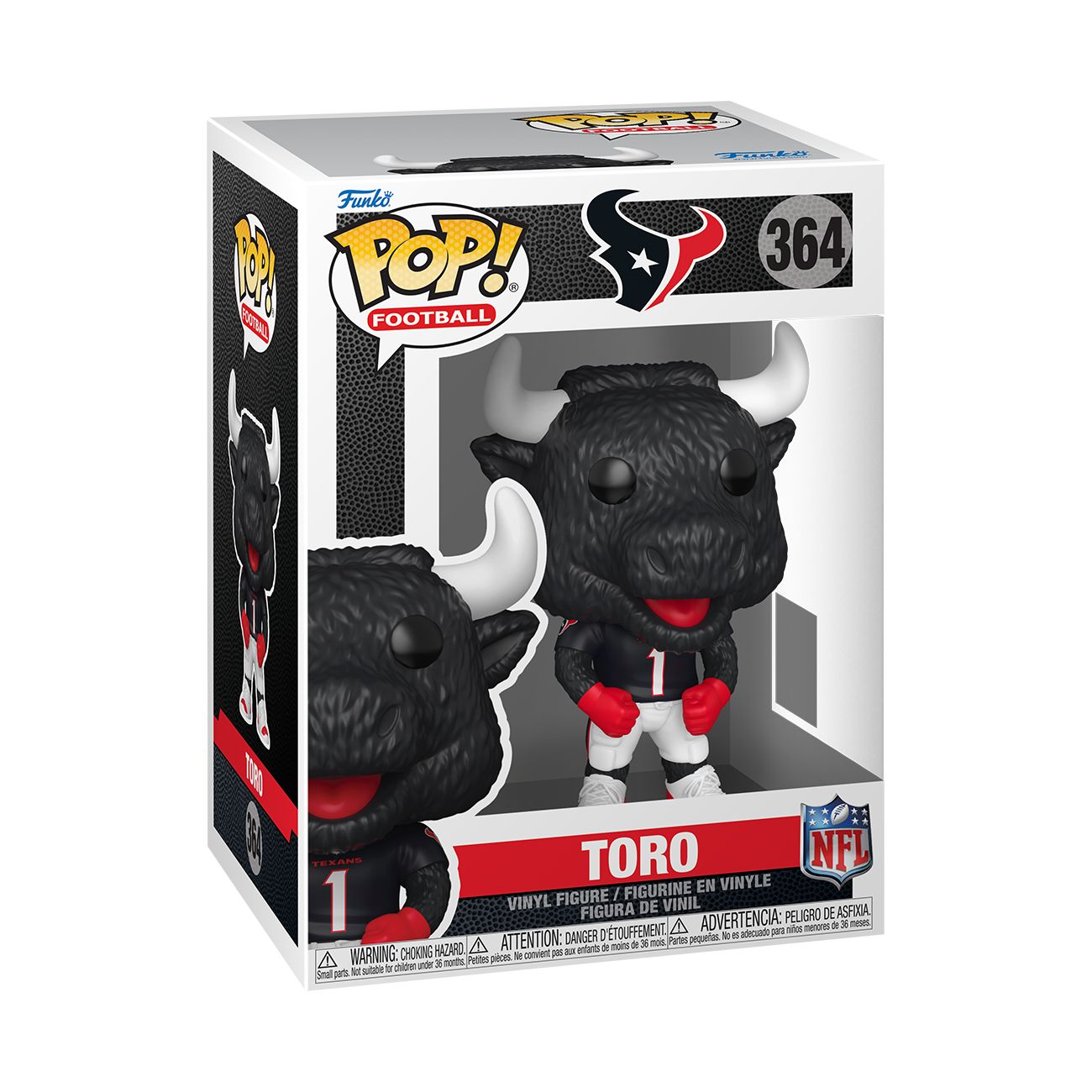 Funko Pop! Sports: NFL - Staley Da Bear / Swoop / Toro / Roary / Poe / KC Wolf / Billy Buffalo *PREORDER*
