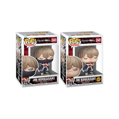 Funko Pop! Anime: Tougen Anki - Shiki Ichinose / Jin Kougasaki (COMMON & CHASE) / Naito Mudano / Mikado Momodera / Kuina Sazanami *PREORDER*