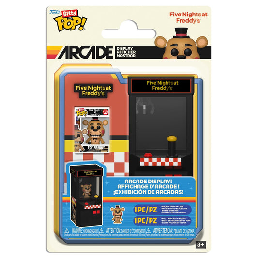 Funko Pop! Games: Five Nights At Freddy's (FNAF) - Toy Freddy Bitty Pop! Arcade Cabinet