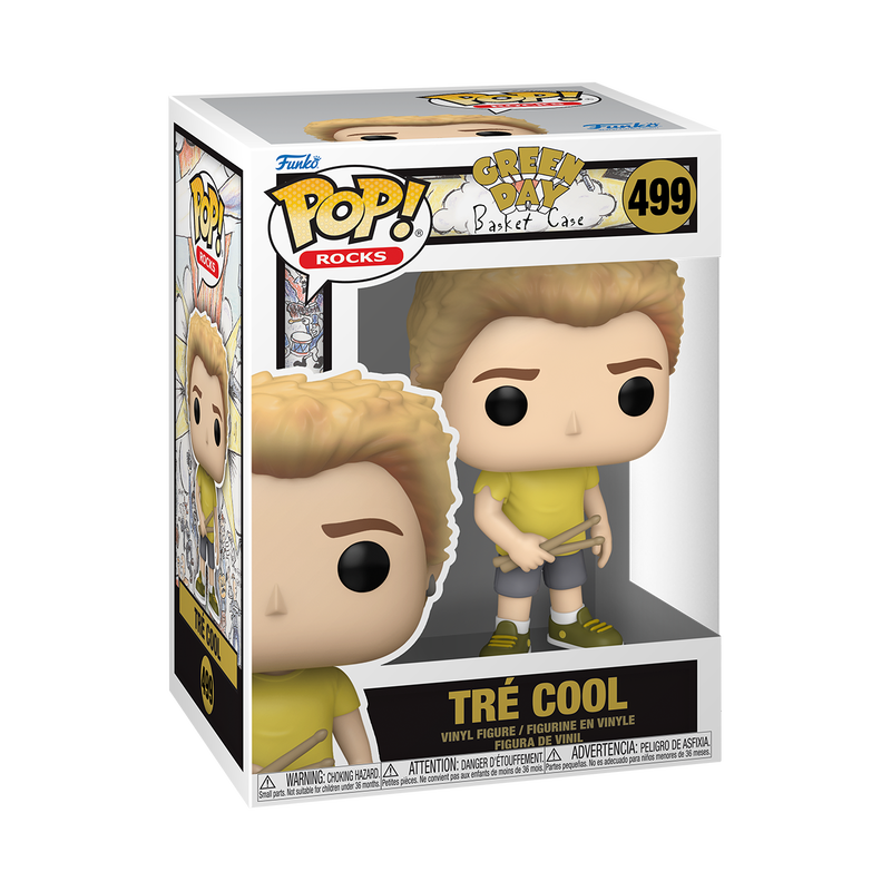 Funko Pop! Music: Green Day (Basket Case) - Billie Joe / Mike Dirnt / Tre Cool *PREORDER*