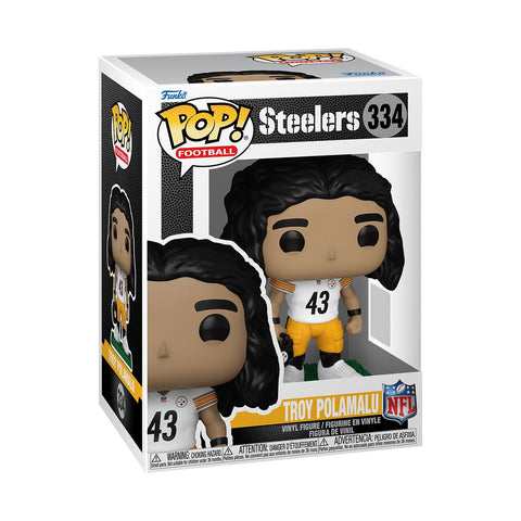 Funko Pop! Sports: NFL - Troy Polamalu (Steelers) #334 *PREORDER*