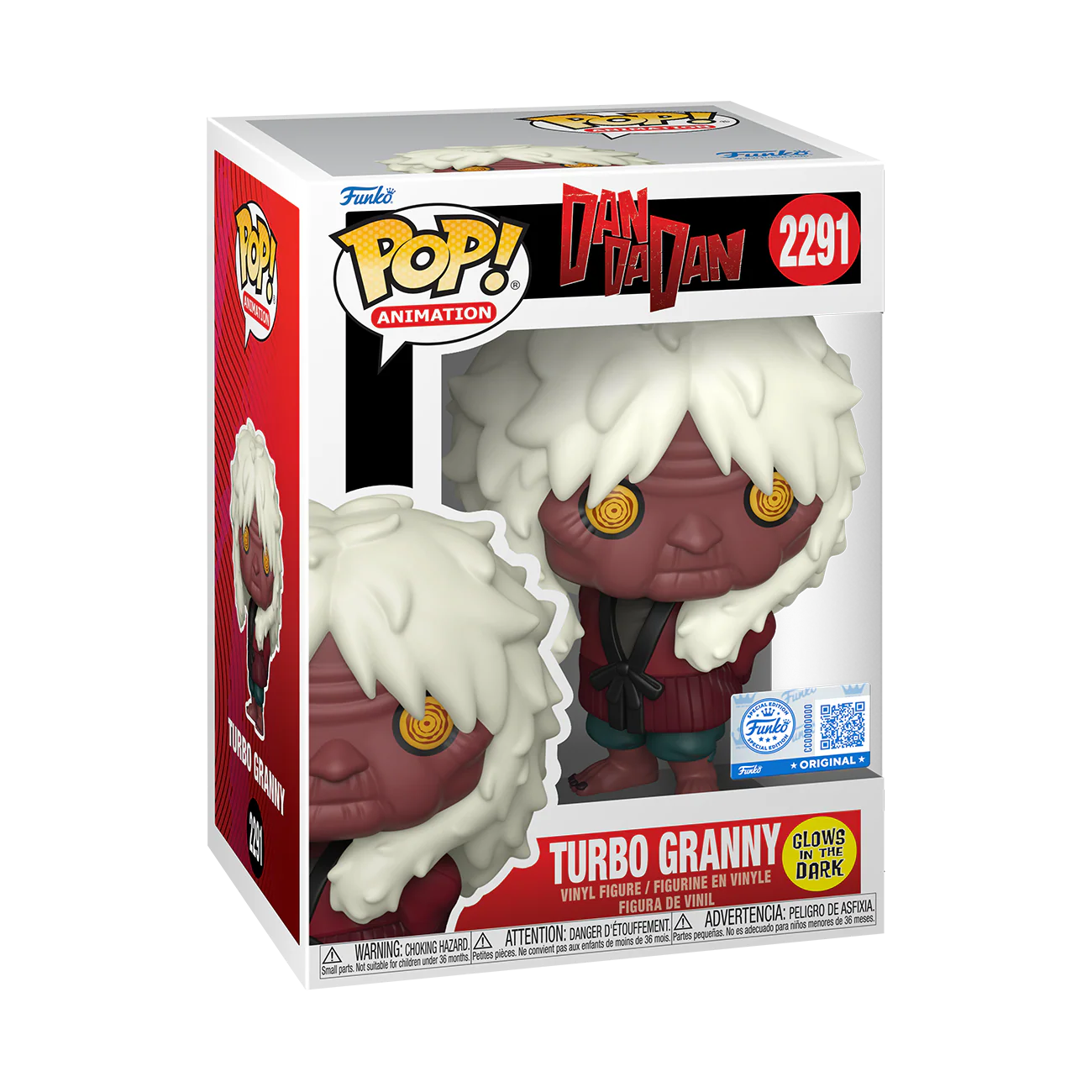 Funko Pop! Anime: Dandadan - Turbo Granny #2291 [Funko Special Edition - GITD]