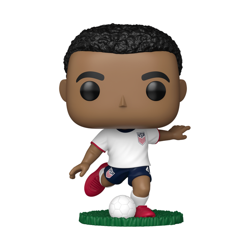 Funko Pop! Sports: Football / Soccer (USA Team) - Christian Pulisic / Gio Reyna / Weston McKennie / Antonee Robinson / Tyler Adams *PREORDER*