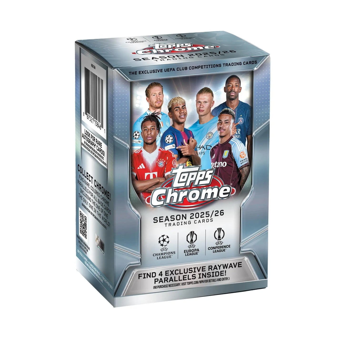 Topps: Chrome - 2025-26 UEFA Club Competitions Soccer Value Box