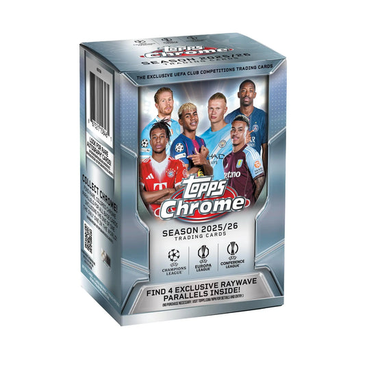 Topps: Chrome - 2025-26 UEFA Club Competitions Soccer Value Box