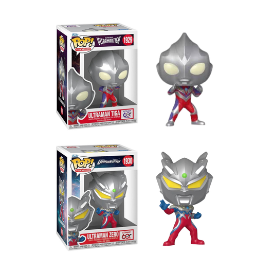Funko Pop! Television: Ultraman - Ultraman Tiga / Ultraman Zero *PREORDER*
