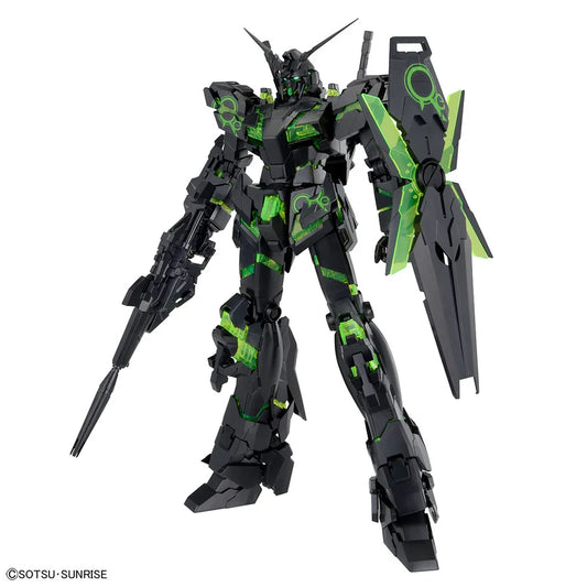 Bandai: Gunpla - Unicorn Gundam Master Grade [MG] 1/100 [Recirculation Color / Clear Neon Green] Model Kit
