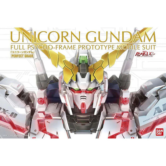 Bandai: Gunpla - RX-0 Mobile Suit Gundam Unicorn Full Psycho-Frame Prototype Mobile Suit Perfect Grade [PG] 1/60 Model Kit