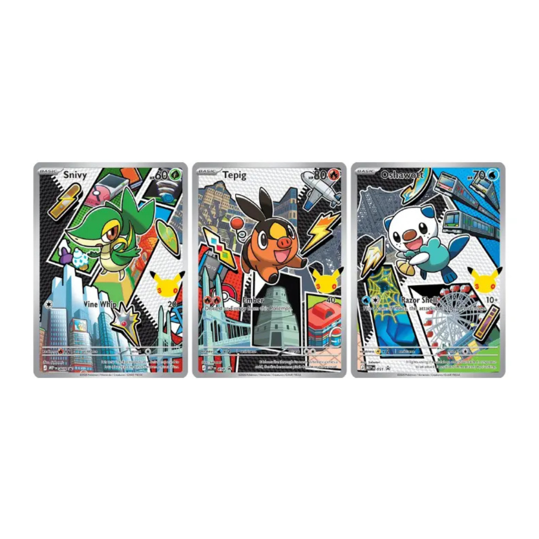 Pokemon TCG - First Partners Series 2 Single Cards / 3pc Set