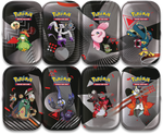 Pokemon TCG: Scarlet & Violet - Black Bolt & White Flare Unova Mini Tins Display Box *PREORDER*