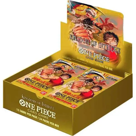 ONE PIECE CARD GAME - KINGDOMS OF INTRIGUE BOOSTER BOX OP-04 ENGLISH