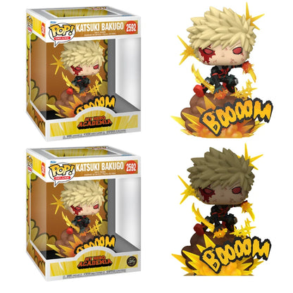Funko Pop! Anime: My Hero Academia - Izuku Midoriya / Momo Yaoyorozu / Shota Aizawa / Katsuki Bakugo Deluxe *PREORDER*