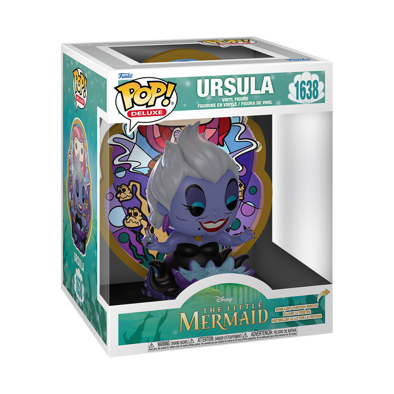 Funko Pop! Disney: Vilains - Deluxe 6" Evil Queen /  Maleficent / Ursula *PREORDER*