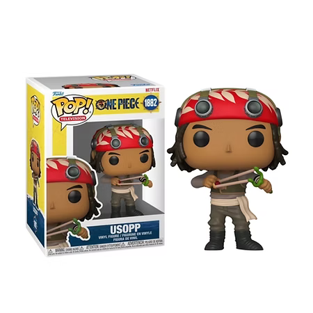 Funko Pop! Television: One Piece (Live Action) - Monkey D. Luffy / Zoro / Nami / Sanji / Usopp / Tony Tony Chopper (Flocked)