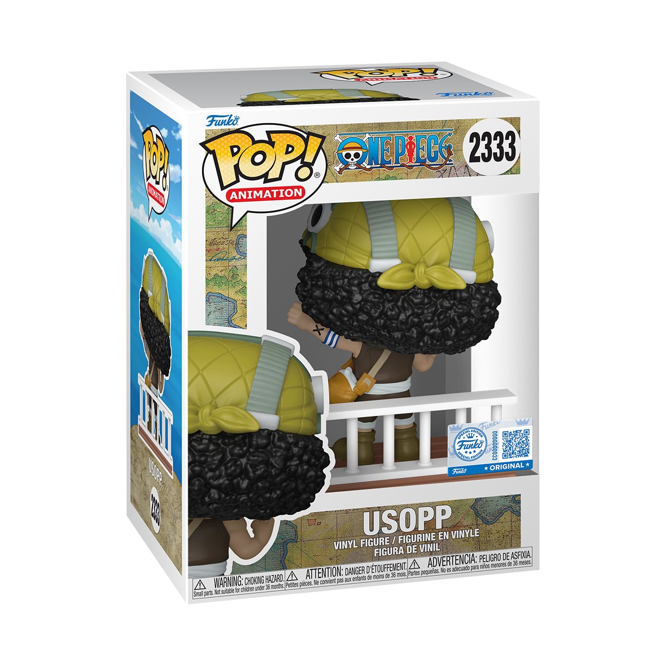 Funko Pop! Anime: One Piece (Straw Hat Pirates) - Luffy / Nami / Chopper (Flocked) / Sanji / Zoro / Usopp *PREORDER*