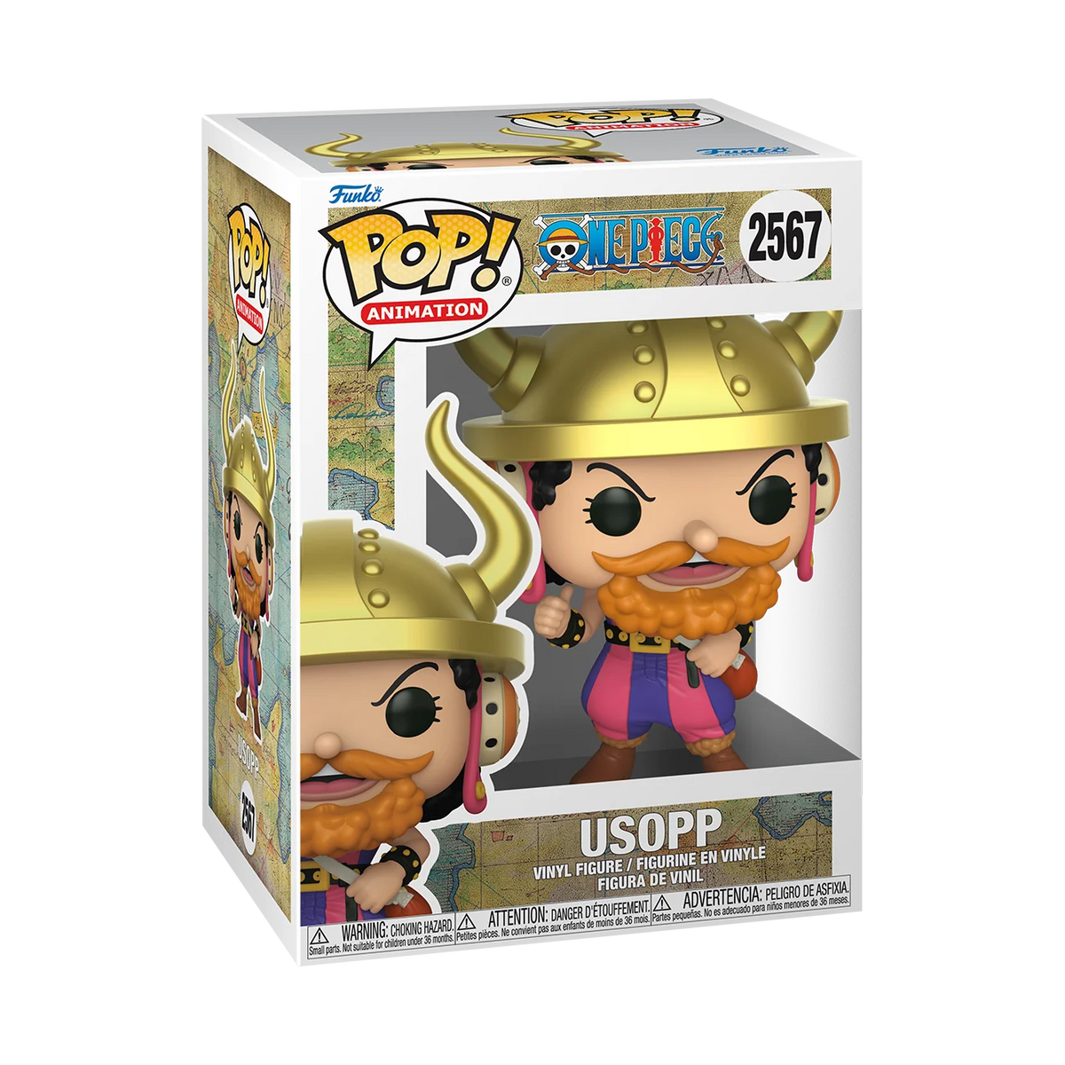 Funko Pop! Anime: One Piece - Sanji #2566 / Usopp #2567 / Zoro #2568 / Luffy #2569 / Nami On Tony Tony Chopper #153 *PREORDER*
