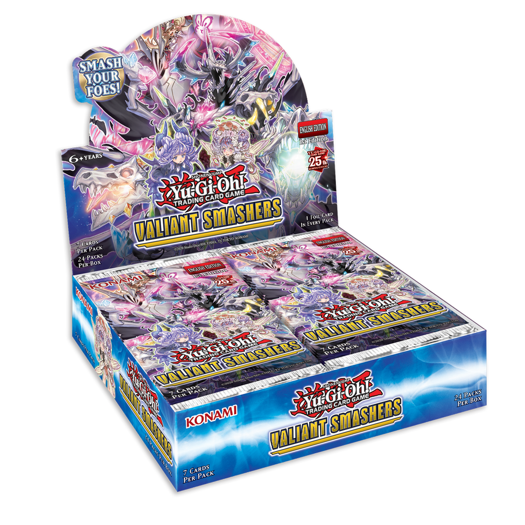 YUGIOH -  Valiant Smashers Booster Box - 1ST EDITION