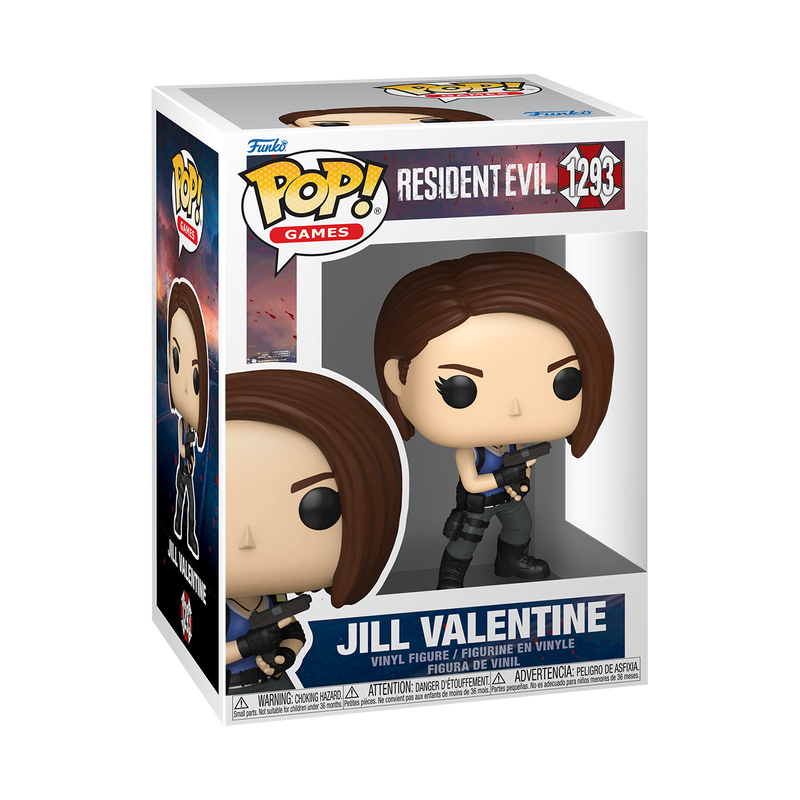 Funko Pop! Games: Resident Evil - Chainsaw Villager / Jill Valentine / Leon S. Kennedy / Albert Wesker *PREORDER*