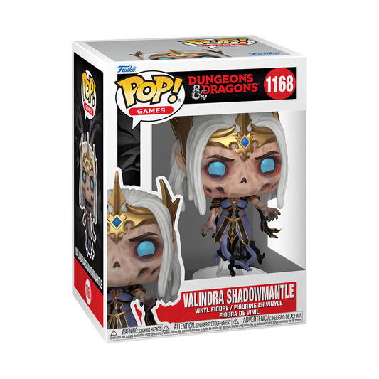 Funko Pop! Games: Dungeons & Dragons - Valindra / Strahd / Lolth / Blue Dragon Wyrmling *PREORDER*