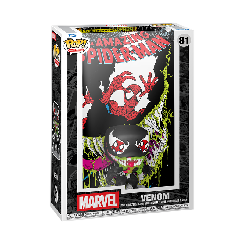 Funko Pop! Marvel: Spider-Man - Venom (Comic Cover) #81 *PREORDER*