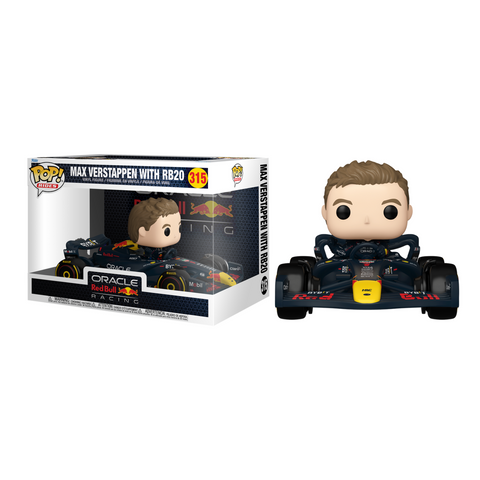 Funko Pop! Rides: Formula 1 - Max Verstappen with RB20 (Super Deluxe) #315