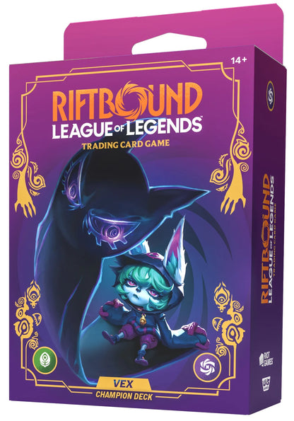 League of Legends: RIftbound TCG - Unleashed Starter Decks (Vex / Vi)