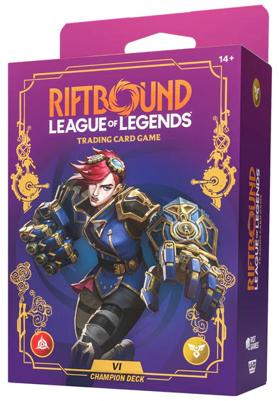 League of Legends: RIftbound TCG - Unleashed Starter Decks (Vex / Vi)