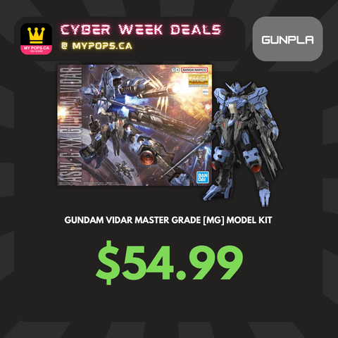 *CYBER WEEK* Bandai: Gunpla - Gundam Vidar Master Grade [MG] 1/100 Model Kit