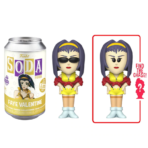 FUNKO SODA! COWBOY BEBOP - FAYE VALENTINE **CHANCE OF CHASE**