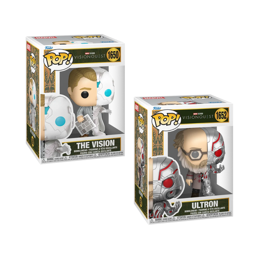 Funko Pop! Marvel: VisionQuest - The Vision (Split) / Ultron (Split) *PREORDER*
